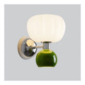 Applique murale Blanc et Ambre a presence elegante et lumiere agreable 40 W