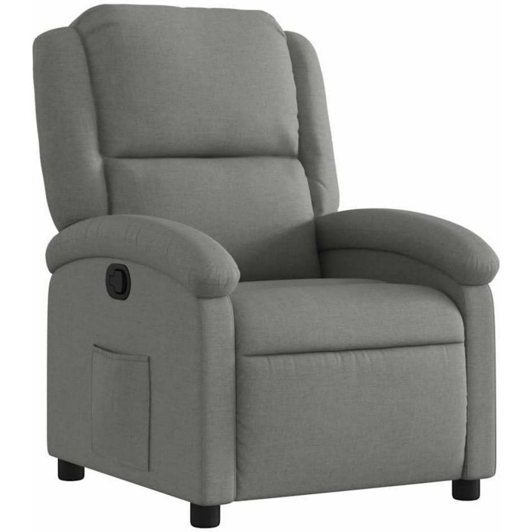 Fauteuils a bascule finition bois structure metal naturel variante 2092