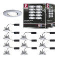 Eclairage Blanc et Argente contemporain en version spot de plafond 2W IP65 4000K