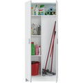 Ilots de rangement fixes finition bois blanc variante 442