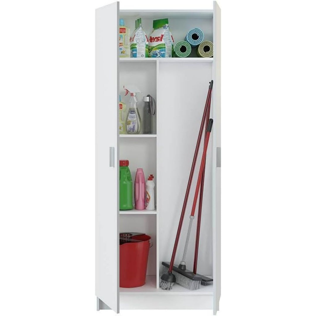 Ilots de rangement fixes finition bois blanc variante 442