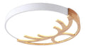 Plafonnier decoratif Blanc et Ambre avec diffusion lumineuse harmonieuse 4000 K